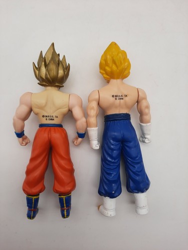 2 Dragon Ball Z 1996 Figure Yellow & Gold Hair DBZ Gohan - Bild 6 von 9
