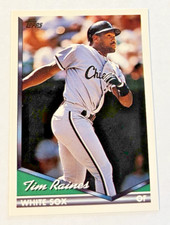 1994 Topps MLB Baseball Trading Card #243 Tim Raines Chicago White Sox