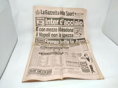 La Gazzetta Football Sport Magazine Year 1989 A Choice