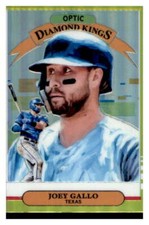 2019 Donruss Optic Lime Green #15 Joey Gallo Texas Rangers