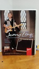 JOHNNY LANG FENDER GUITARS AMPLIFIERS 1997 ORIGINAL  PRINT AD 11 X 8.5  t2