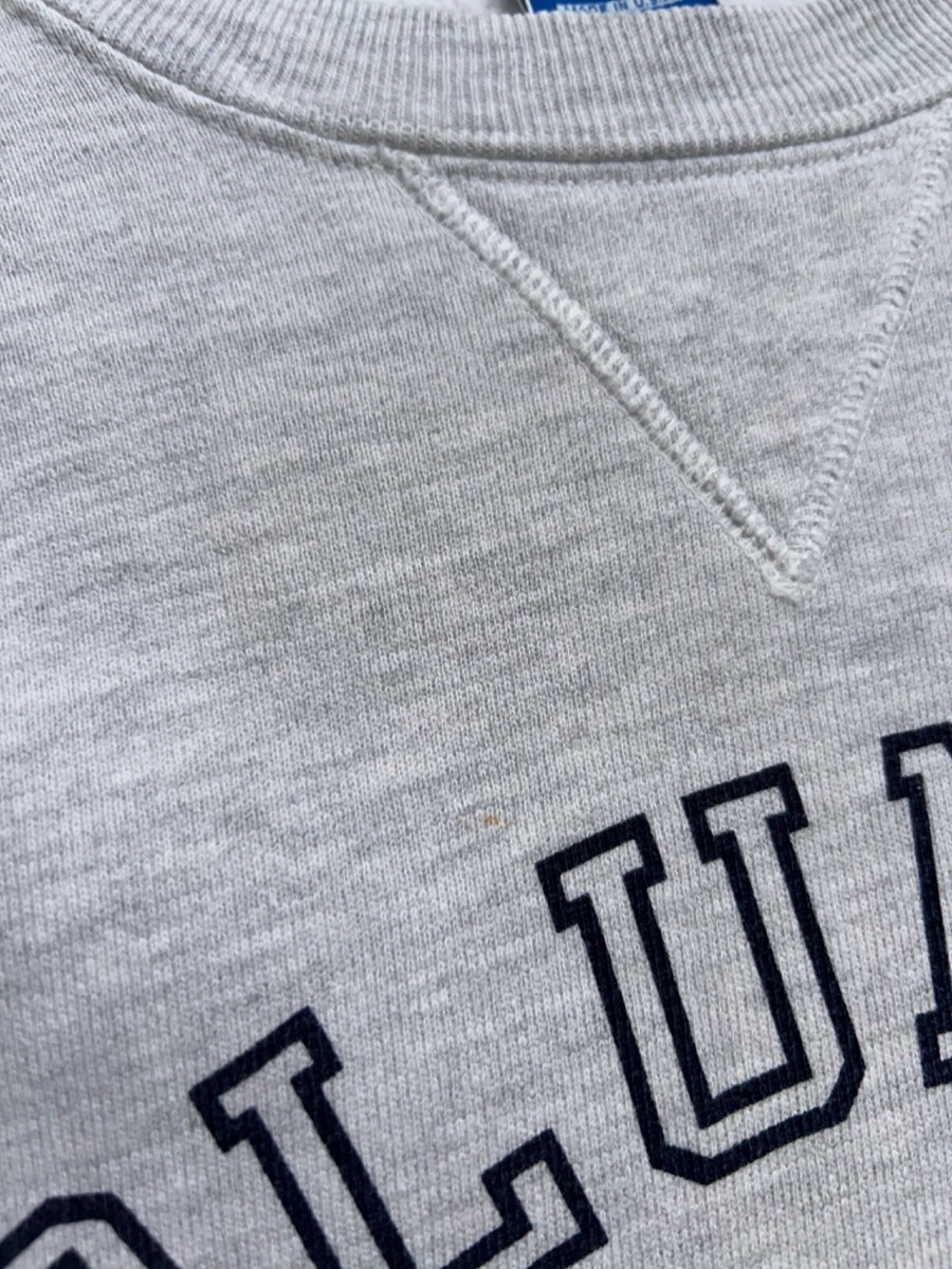 Vintage Champion Reverse Weave 1990s Columbia University Gray