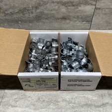 Lot Of 100 Minerallac 140M Jiffy Clip One Hole Strap For 1/2  Rigid IMC Conduit