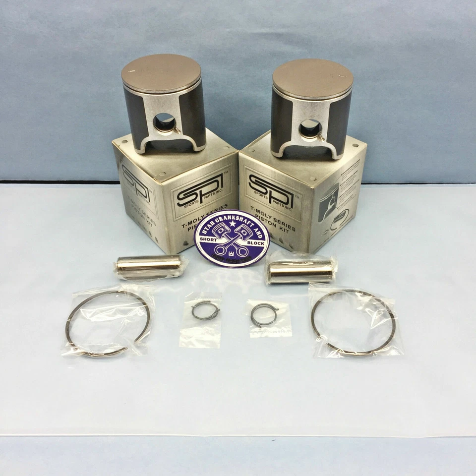 72mm STD SPI Single Ring Pistons 2004-2017 All 600 HO SDI ETEC MXZ Summit GSX - Image 2 of 4