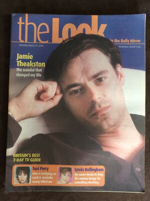 THE LOOK 29/03/2003 JAMIE THEAKSTON Lynda Bellingham Suzi Perry Robbie Coltrane