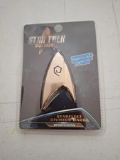 Star Trek Discovery SNW Magnetic Badge QMX Full Size New  Engineering Operations