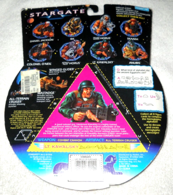 Stargate - Lt. Kawalsky - (MOC) 100% complete | eBay