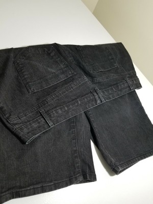 gloria vanderbilt all around slimming effect black pants