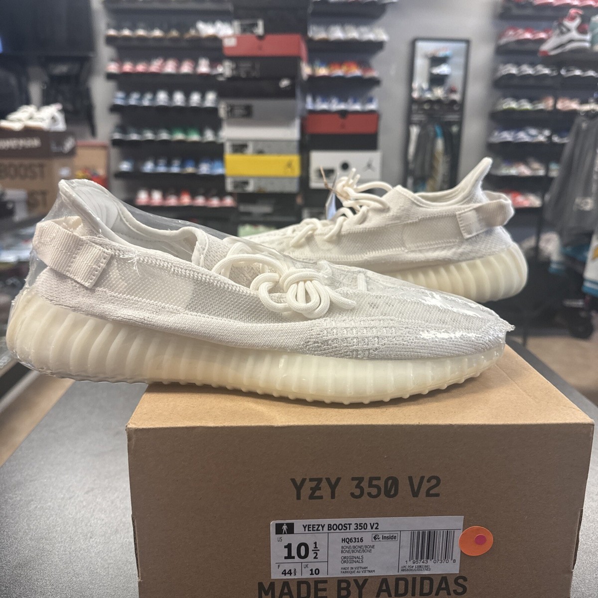 adidas gazelle silver green womens ADIDAS YEEZY BOOST 350 V2 'BONE' – Locker SF main image 1
