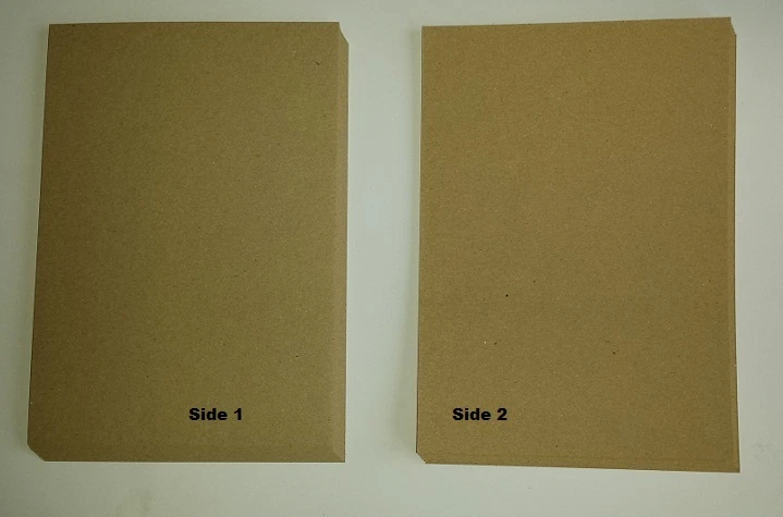 A4 Natural 100% Recycled Brown Kraft Craft Card 280gsm - Weddings, Invitations