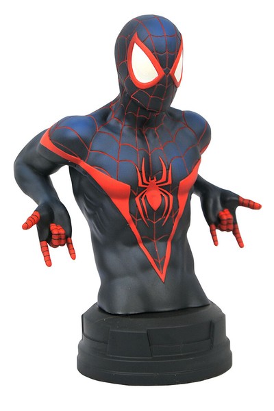 Marvel Comic Spider-Man Miles Morales 1/6 BüSte Diamond Select Toys-image