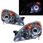 CR-V RD4-RD7 04-06 Guide LED Angle-Eye Projector Headlight Chrome for HONDA LHD