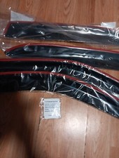Fits 98-02 Toyota Corolla Tape On Acrylic Window Visor Rain Sun Guard Deflector