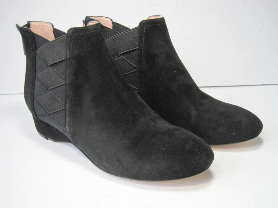 Taryn Rose Folks  Black Suede Ankle Bootie Size 7.5 NWOB - Image 2 of 4