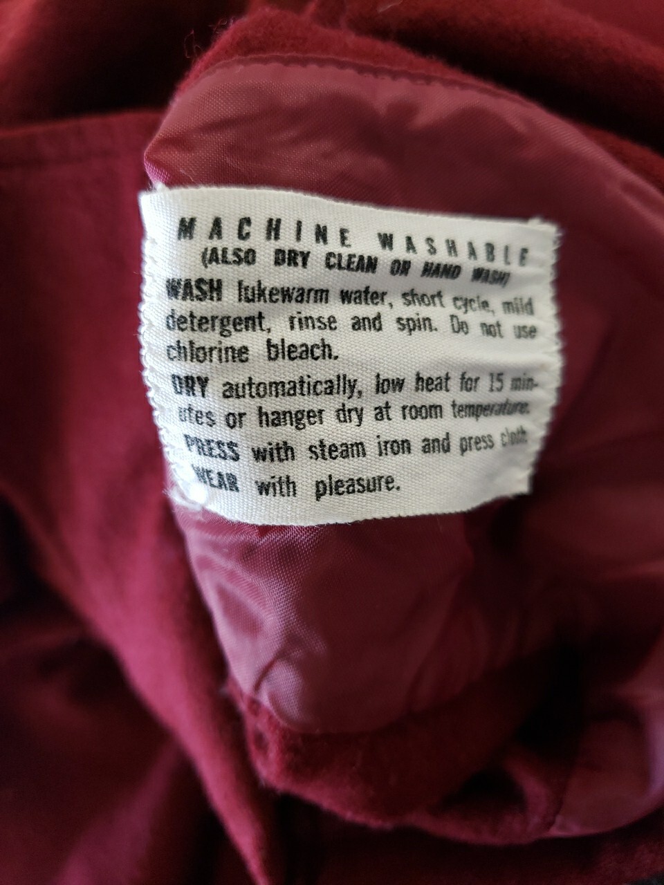 VTG Pendleton Size Medium Wool Western Style Butt… - image 14