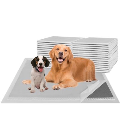 Activated Carbon Puppy Pads 30''x26'' (40-Count), Charcoal Dog Pads Extra Large...