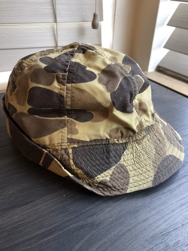 Vintage Cabela's Duck Camo Bucket Hat 