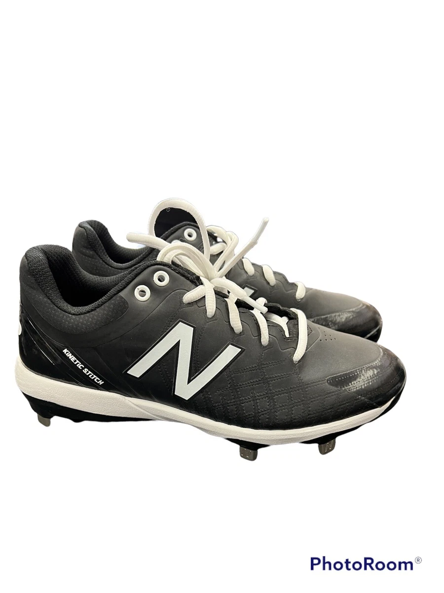 New Balance 4040 Men s Size 7 Baseball Cleats Metal L4040BK5 Black Lace Up eBay