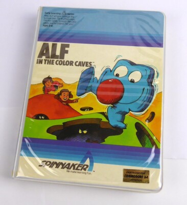 Commodore 64 C64 in OVP -- ALF in the Color Caves (Spinnaker) -- Modul Cart