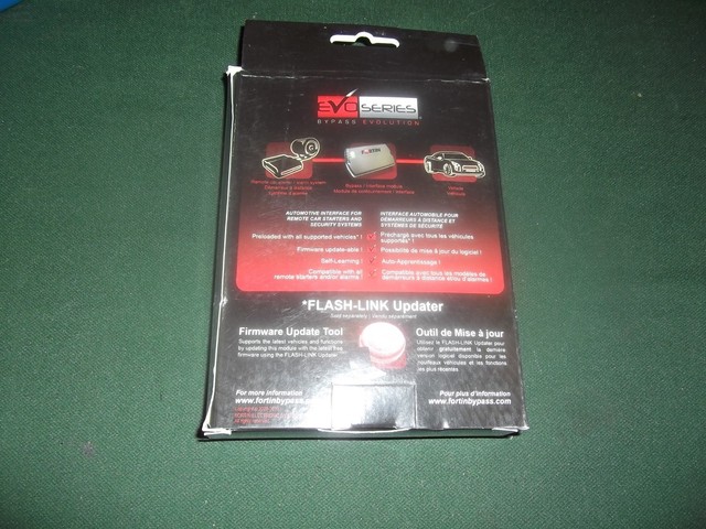 FORTRESS PRO START FORTIN G3 SERIES DODGE DURANGO REMOTE CAR STARTER