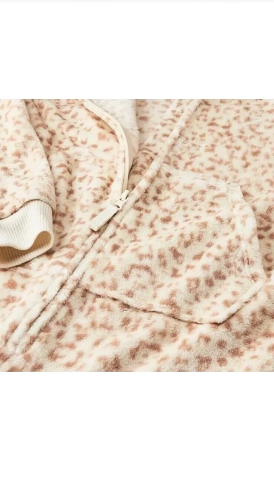 Девочек животных гепард печати пижамы цельный уши Cat & Jack новый с Ярлыками несколько размеров - Изображение 3 из 4