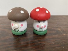 Weihnachten Dekoration Pilz holz fliegenpilz neu ovp Basteln