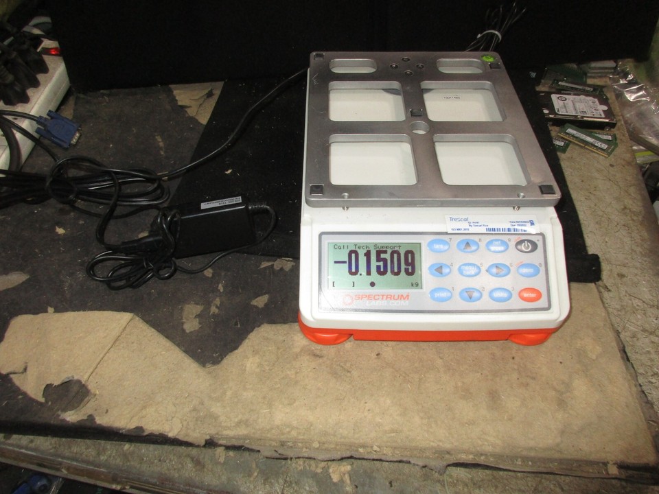 Spectrum Labs Auxiliary Scale SAWKR2i Balance READ AD eBay
