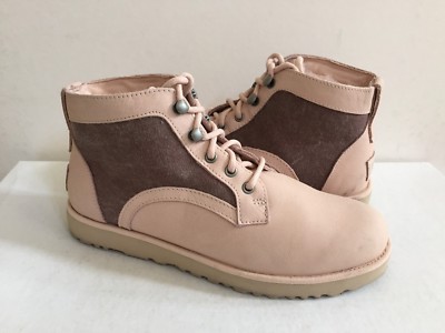 UGG BETHANY CANVAS QUARTZ LACE UP LEATHER BOOT US