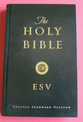 The Holy Bible,ESV English Standard Version,Black HC