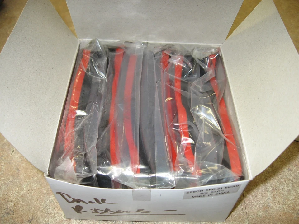 INK RIBBON EPSON ERC-23 VERIFONE P250 BLACK/RED 6 PACK - Image 3 of 3