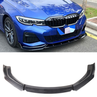 For BMW M2 M3 M4 M5 Series Front Bumper Lip Spoiler Splitter Carbon Fiber 