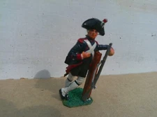 Stadden,  French Grenadier in French & Indian War, well painted lead 54mm, LL