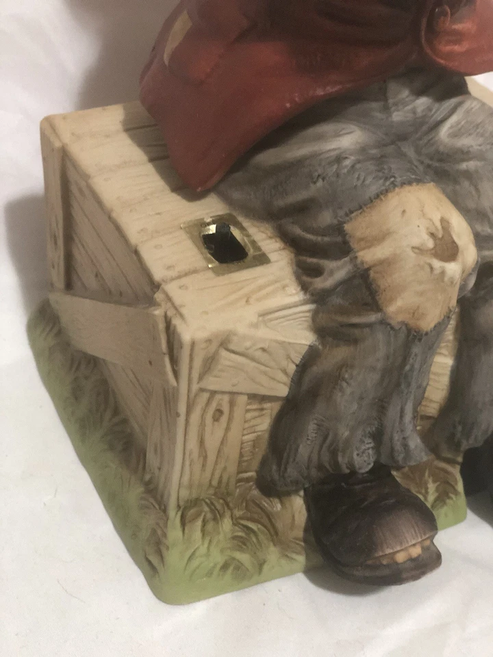 Caja de música Waco Melody in Motion Willie The Trompeter Hobo Clown When The Saints Foto 3 de 4