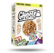 Limited Energy GHOST  Cinnamon Toast Crunch Cereal Box 17g Protein 9oz