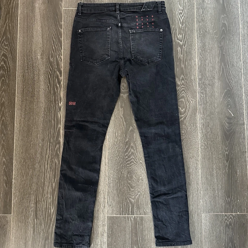 Ksubi Black Denim Jeans Size 32 - image 3 of 4