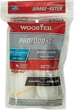Wooster 4.5" Jumbo-Koter Pro/Doo-Z 3/8" Nap 2-Pack Roller Cover - RR302-4.5