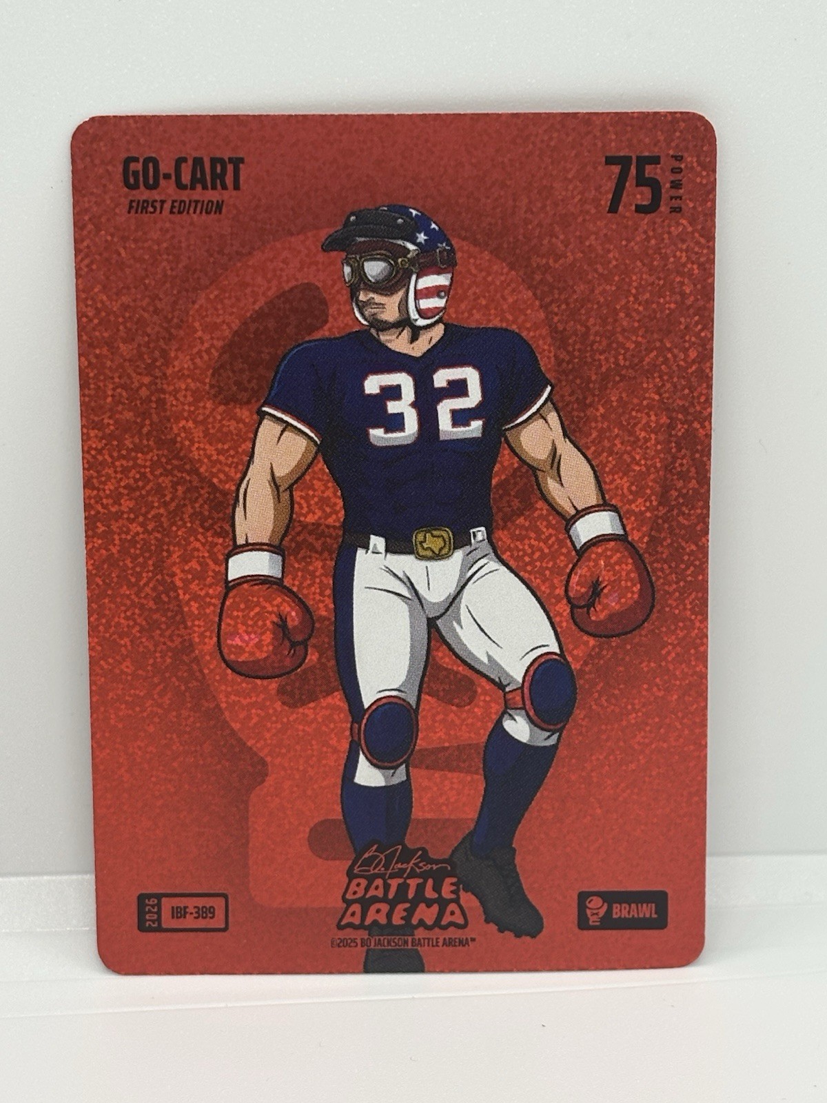 Bo Jackson Battle Arena 2026 Go-Cart Red Foil Brawl Icon Evan Carter IBF-389