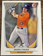 #DP35 2014 Bowman Draft Picks Derek Fisher Astros