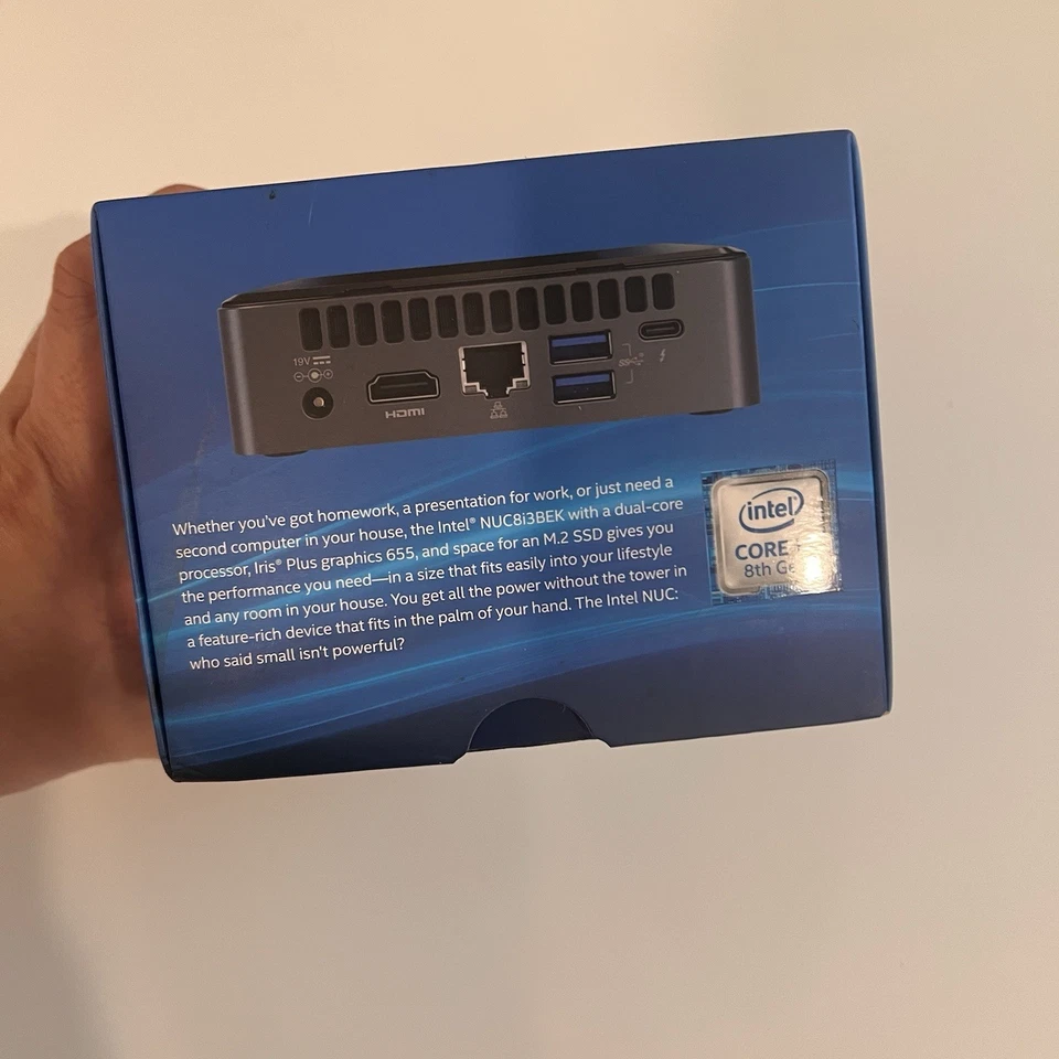 Intel NUC8i3BEK Mini PC kit - NIB - Image 3 of 4