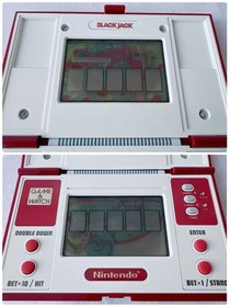 Rare Nintendo Game & Watch BLACK JACK BJ-60 Japan Version Tested Working