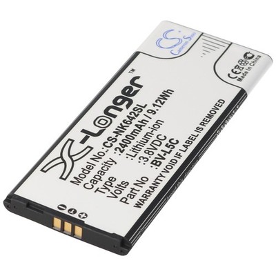 Akku passend für Microsoft Nokia Lumia 640 Dual SIM, Li-Ion, 3,8V, 2400mAh, 9,1W