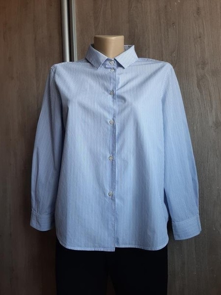 Women Alberto Aspesi Shirt Navy Cotton 36 / S / 44