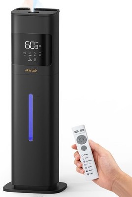 Warm & Cool Mist Humidifiers for Bedroom 500 sq ft, 2.1Gal/8L Humidifier Home