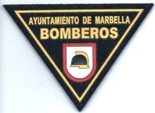 SPANIEN MARBELLA FEUERWEHR patch Abzeichen fire