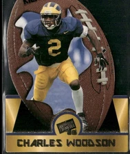 1998 Press Pass #KO3 Charles Woodson Kick-Off RC Rookie Card Michigan A1
