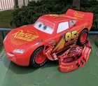 2026 Disney Cars Lightning McQueen Popcorn Bucket Light Up Pullback Car - NEW