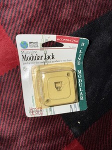 Woods Modular Surface Mount Jack & Terminal Block No. 900W NEVER OPENED (S)