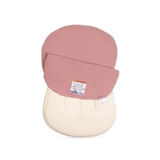 snuggle me Organic Cotton Muslin Newborn Baby Lounger Cover - Gumdrop