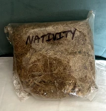 Nativity Scene Floor Filler Brown Moss Decoration Manger Creche Moss 3.1 Oz