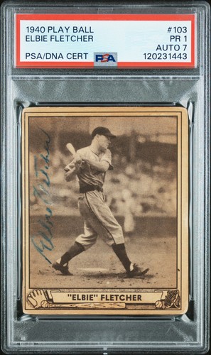 1940 Elbie Fletcher #103